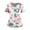 Green, variant on ASDFVBKG Medical Uniform Women Scrub Tops Short Sleeve V-Neck Working Top with Pocket Floral Printed Plus Size Casual Workwear Scrub Tops Dark Purple 5XL