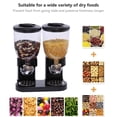 thumbnail image 3 of Mistaha Dry Food Dispenser Dual Control Indispensable Compact Dry Cereal Dispenser 4L for Cereal Candy Nuts Beans Rice, 3 of 8