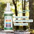 thumbnail image 5 of Keratin Hair Essences Spray for Bouncy Glossy Hair 100ml - Hair Repair Treatment for Dry Damaged Strands - Fine Mist Leave-in Conditioner for Volume Shine, 5 of 9