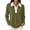 5# Army Green, variant on Waffle Tops for Women Collared Contrast Color Long Sleeve Fall Shirts Lightweight Loose Fit Going Out Work Cute Workout Hiking Layering Winter Clothes