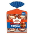 thumbnail image 2 of King's Hawaiian Original Hawaiian Sweet Pretzel Hamburger Buns, Bread Buns, 4 Count (Pack of 6), 2 of 9