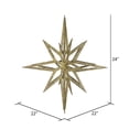 thumbnail image 5 of Vickerman 24" Champagne Iridescent Star Christmas Ornament, 5 of 5