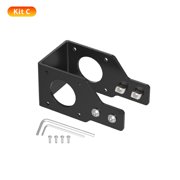 3D Printer Accessories Y Axis Nema 17 42 Stepper Motor Mount Metal Bracket Mounting Holder Support Applicable to 2040 4040 Euro Standard V Slot Aluminum Profile