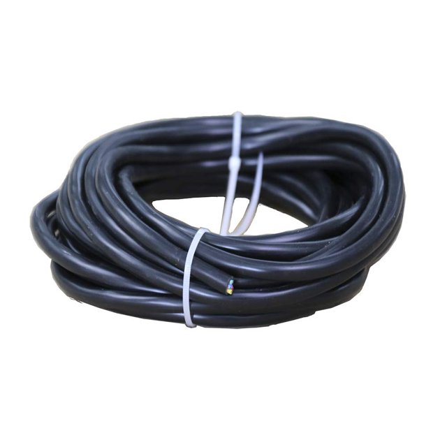 TOPENS Cable de extensión de 5 conductores de 25 pies, cable de núcleo original para abridores de puertas, accesorios de actuador de brazo, 25 pies, negro