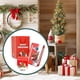 thumbnail image 5 of Caja de regalo navideña con forma de hucha que rebota, recuerdo de fiesta, festival navideño con bolsa de regalo rojo, 5 of 9