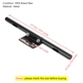 thumbnail image 3 of Universal Moto Front Turn Signal Spot Light Bar Mount Bracket Clamp Black, 3 of 12