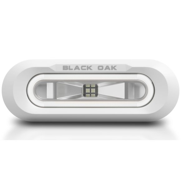 Esparcidor marino de roble negro claro Low Pro™ 2000 lúmenes IP69K