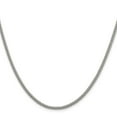 thumbnail image 2 of 925 Sterling Silver Fancy Chain Styles Necklace 2.4 mm Corona 18 inch, 2 of 4