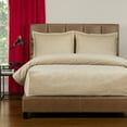 thumbnail image 5 of SIScovers Mixology Padma 3 Piece Bed Cap Comforter Set with Sewn Corners Parchment Queen, 5 of 5