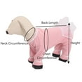 thumbnail image 5 of ibiyuan Dog Snowsuit with Attached Boots, 2026 New Pet Walking Legging Boots Waterproof Anti- Dog Snow Suit with Built in Boot Adjustable Suspenders for Outdoor Winter Snow Hiking,L, 5 of 7