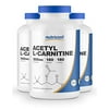Nutricost Acetyl L-Carnitine 500mg, 180 Capsules (3 Bottles) - Non-GMO and Gluten Free