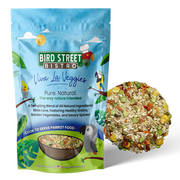 Bird Street Bistro 24oz Viva La Veggies Parrot Food Cooks in 3-15 Min Natural Legumes