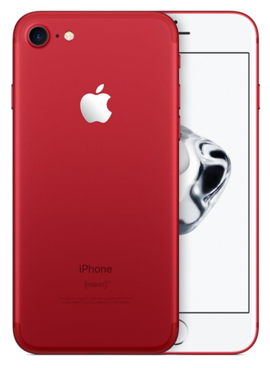 klamre sig Patronise Tårer Restored Unlocked Apple iPhone 7 128GB, (Product) Red - GSM (Refurbished) -  Walmart.com
