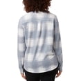 thumbnail image 3 of 32 Degrees Women's 4-way Stretch Soft Button-Up Shirt-Gray / S, 3 of 7