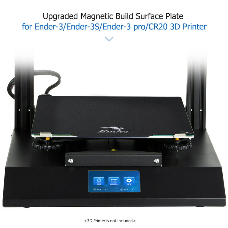 Flexible Magnet platte Flex Bett Aufkleber 235*235mm 3D-Drucker Plattform  Bett für Creality Ender 3 / Ender 3 Pro - AliExpress