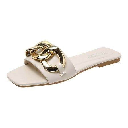 

zttd women s wear sandals outer casual slippers fashion flat bottomed color and solid women s slipper a