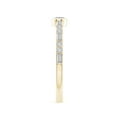 thumbnail image 3 of ANGARA Natural 0.12 Ct. Diamond Solitaire Ring in 14K Yellow Gold for Women (Ring Size: 11.5), 3 of 10