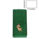 thumbnail image 3 of Toalla de Cocina Navideña de Algodón | Toalla Navideña Bordada con Alce y Guirnalda de Papá Noel | Tela de Rizo de Algodón Suave, Absorbente y de Secado Rápido | Ideal Como Regalo para Decorar El Hog, 3 of 6