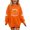 Orange, variant on YUANxueke Boys & Girls Fleece Sweatshirt, Long Sleeve Cute Pumpkin Print Oversized Shirt, Casual Crewneck Loose Fit Pullover