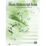 Alfred's Music Manuscript Book: 12 Staves (Paperback)