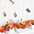 thumbnail image 5 of Halloween Decorations Indoor Harvest Maple Leaf Rattan, 70" Fall Thanksgiving Garland, Halloween Door Window Decor, Plastic Autumn Leaf Wall Hanging Holiday Gifts, 5 of 7