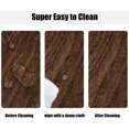 thumbnail image 4 of HAHDAXIA Round Waterproof Table Cover Elastic Tablecloth Vinyl Fitted Table Cover Elastic Edged Plastic Table Cover Fits Tables up to 36"-44" R Oak, 4 of 7