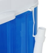 HomGarden 6.6lbs Portable Mini Washing Machine, Top-Load Washer Spin Cycle Basket, Blue