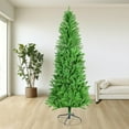 thumbnail image 4 of 7FT Automatic Christmas Tree with Yellow Lights - 500 LED Pre-Lit, 2580 Tree Heads PVE Material & Sturdy Metal Base, 4 of 18