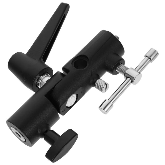 Adaptateur de Pied de Parapluie Support Pivotant Support de Flash Pince de Parapluie Décor