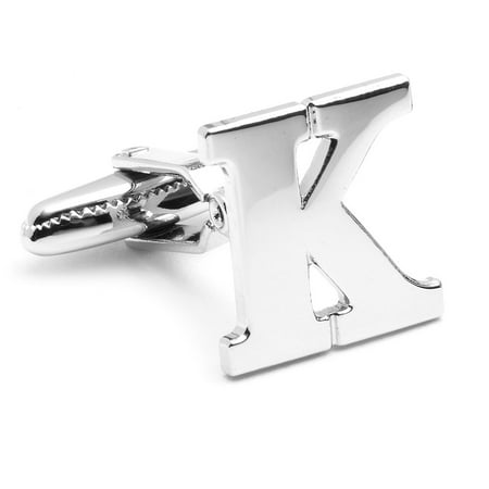 CuffCrazy Letter K Cufflinks