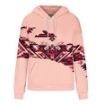 thumbnail image 6 of Tejiojio Womens Fall's Women's Casual Print Ethnic Style Long Sleeve Pocket Hoodie Womens Sweatshirts & Hoodies, 6 of 6