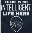 thumbnail image 2 of Funny Alien UFO Believers Sarcastic Zip Up Hoodie Men's Women's Brisco Brands S, 2 of 6