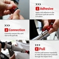 thumbnail image 4 of Professional Car Dent Repair Tool - Heavy Duty Telescopic Sliding Hammer Kit with Anti-Slip Handle, Ergonomic Hail Damage Remover for Auto Body, Motorcycle, Refrigerator & Washing Machine, 4 of 8