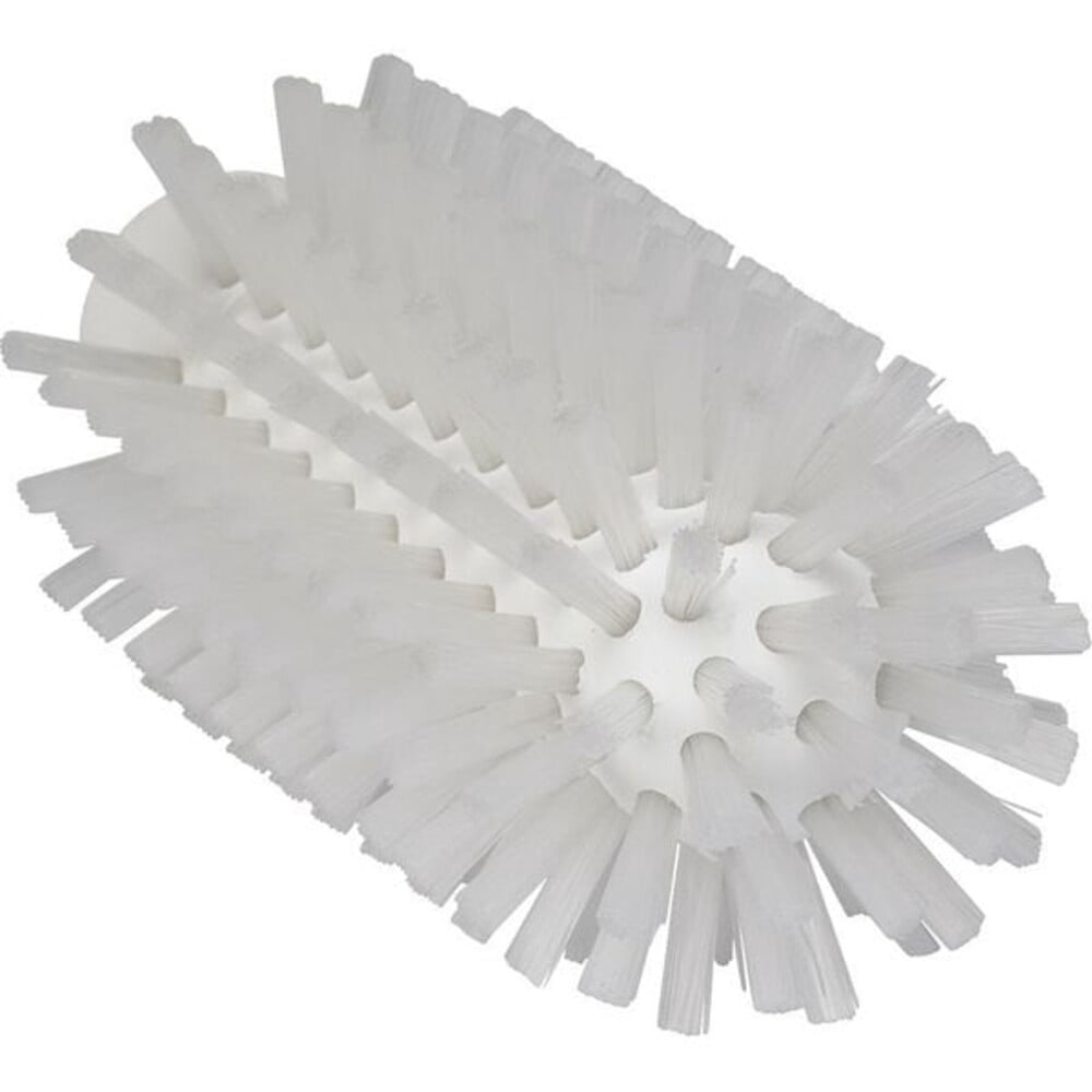2 3/8 in W Tube and Pipe Brush, Stiff, Not Applicable L Handle, 5 1/2 in L Brush, White