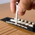 thumbnail image 4 of Graflsoa 9-Piece Stainless Steel Guitar Radius Gauge Set for Precise Bridge Saddle Adjustment and Fingerboard Measurement, 4 of 6