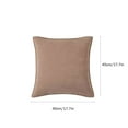 thumbnail image 4 of Under$1 PEONAVET 18*18In Throw Pillow Cover,Soft Chenilles Decorative Pillowcases For Couch Sofa Bed Living Room Home Boho Decor Modern Cushion Covers, 4 of 4
