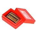 thumbnail image 4 of Chinese Ancient Abacus, Mini Brass Abacus 9 Gears Chinese Math Calculating Tool Educational Learning Gift For Kids Adult Collection 1.5in, 4 of 8