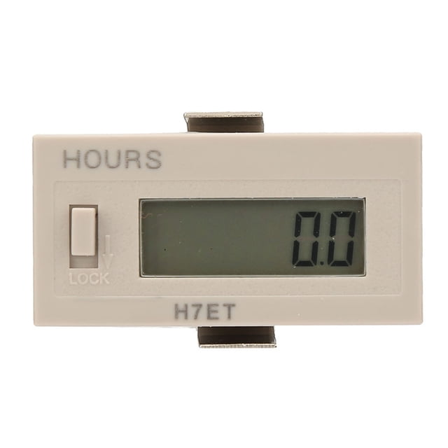 Contador digital LCD, DC 5‑36V H7ET‑BVM Contador de dígitos digitales Contador eléctrico Rendimiento confiable