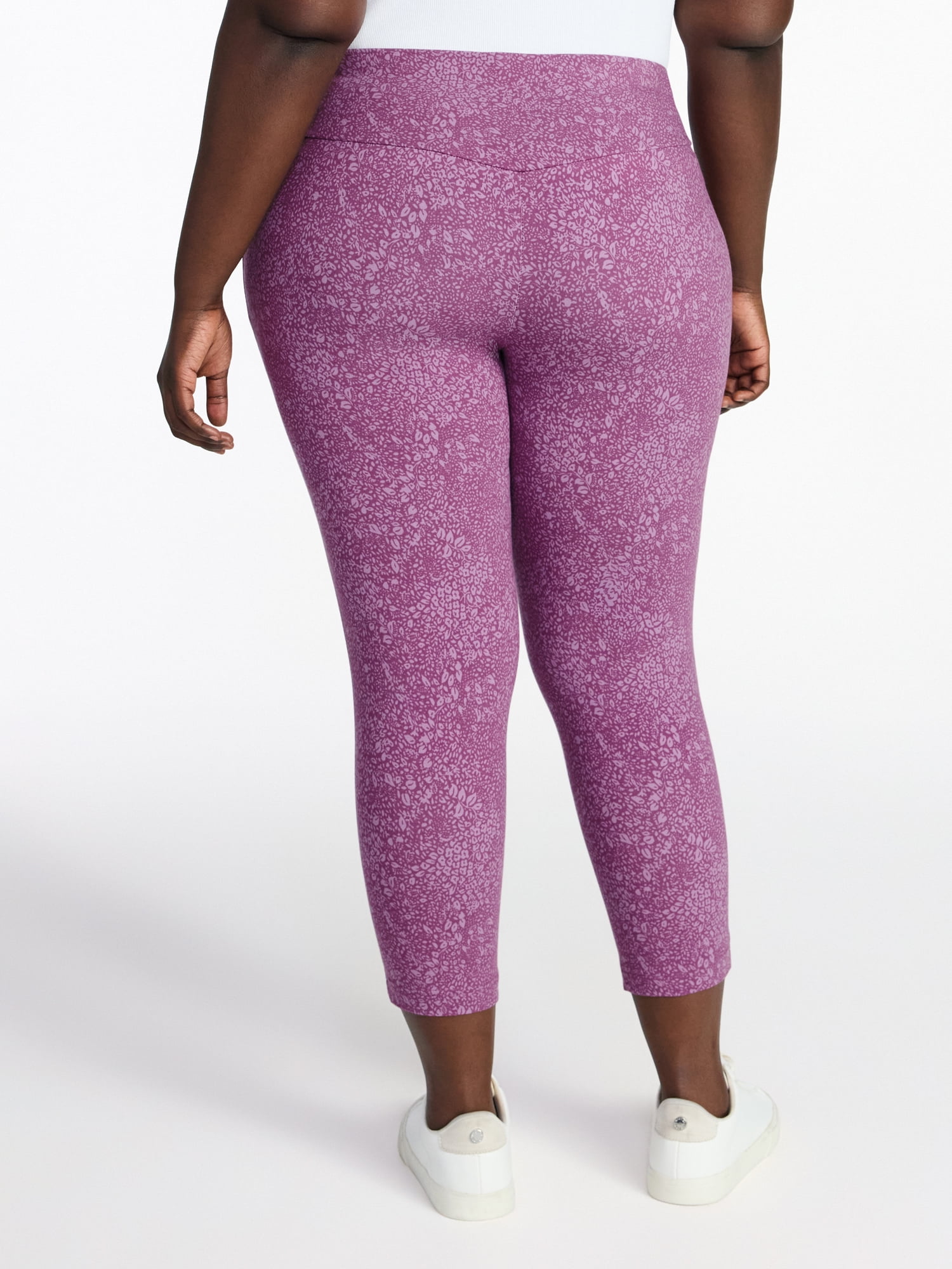 Terra & Sky Women's Plus Size Capri Legging, Sizes 0X-5X