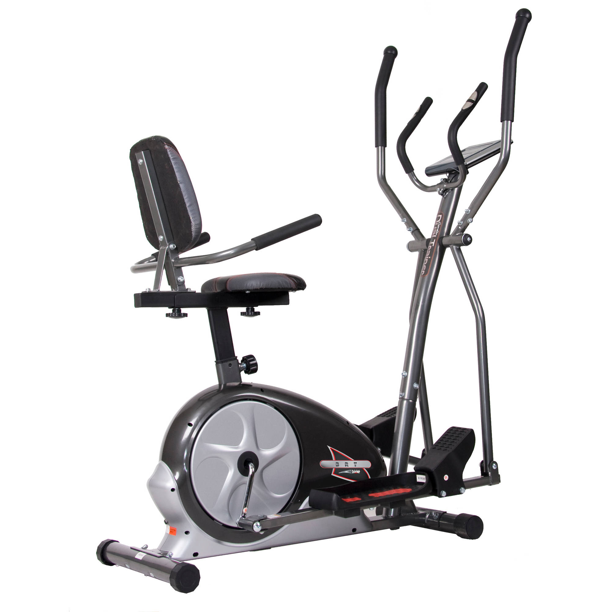 Body Champ BRT3858 Trio Trainer, Manual Resistance, Heart Rate, 12.5" Stride, Max 250 lbs - image 2 of 2