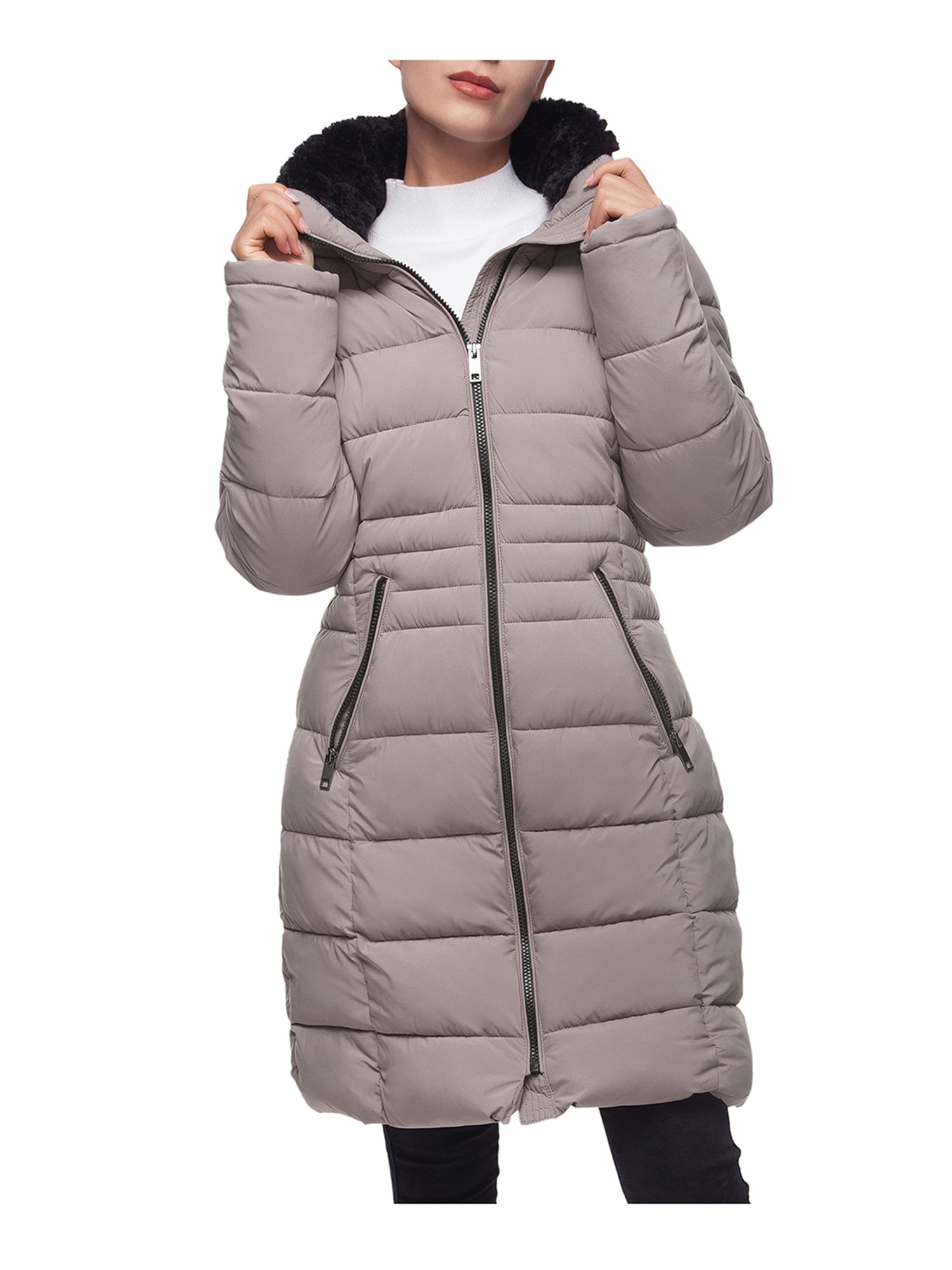 Veste Matelassée Légère Femme Giolshon - Capuche - Doublure Douce - Pour Automne Et Hiver