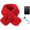 thumbnail image 1 of Bufanda de cuello calentada con carga inteligente Usb con batería de carga, bufanda de invierno para hombro y cuello, bufanda calefactora para hombres y mujeres, 1 of 5