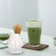 thumbnail image 4 of Batidor tradicional de matcha, ceremonia del matcha, batidor hecho a mano, Chasen gris y blanco, 4 of 8