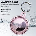 thumbnail image 3 of Gazdag-Compatible with AirTag Case Keychain Air Tag Case Holder Silicone AirTags Key Ring Cases Air Tags Key Chain Compatible with AirTag GPS Item Finders Accessories 4 Pack;, 3 of 8
