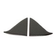 thumbnail image 2 of Front Door Window Cover Trim,Carbon Fiber Car Front Front Door Window Trim Window Trim Ultimate Comfort, 2 of 5