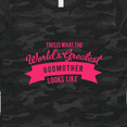 thumbnail image 4 of Inktastic This is What the World's Greatest Godmother Looks Like Women's T-Shirt, 4 of 5