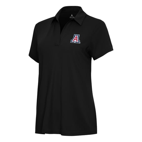 Women's Antigua Black Arizona Wildcats Era Polo