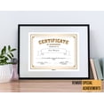 thumbnail image 3 of Inkdotpot Pack Of 25, Golden Certificate of Completion Award Certificate For Students- Certificate of Achievement Awards and Certificates for School- 8x10 inch, 3 of 6