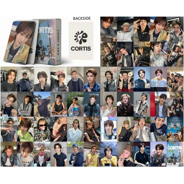 CORTIS, 55PCS Laser Lomo Photocards, MARTIN & Group Versions, 2025