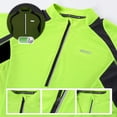 thumbnail image 5 of ARSUXEO - Camiseta de ciclismo para hombre, camiseta de ciclismo de carretera, manga larga, ropa deportiva para montaña, ropa deportiva para ciclismo, media cremallera, secado rápido, 6031, 5 of 5